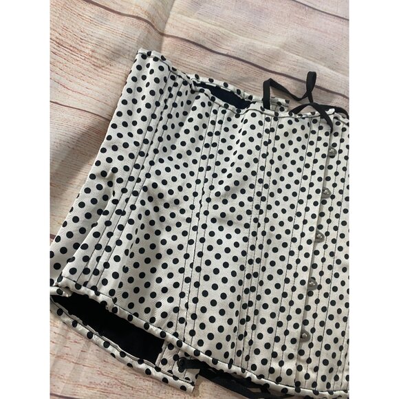 Timeless Trends Women's Underbust Lace Up Corset Cosplay Coatume - 34 - Picture 2 of 10